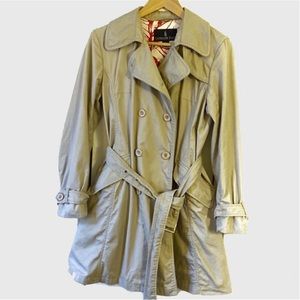 London Fog short cotton trench coat